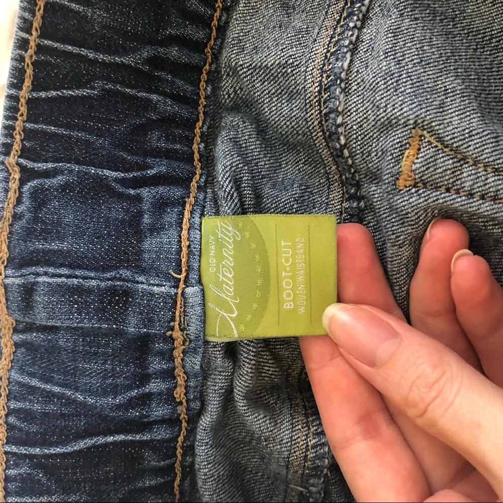 🟥3 for $20 sale🟥 Old Navy Maternity jeans 2 - Picture 3 of 8